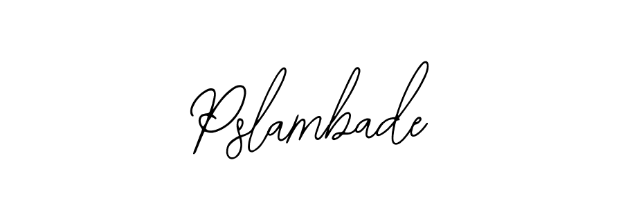 This is the best signature style for the Pslambade name. Also you like these signature font (Bearetta-2O07w). Mix name signature. Pslambade signature style 12 images and pictures png