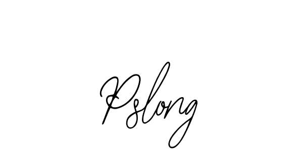 Also You can easily find your signature by using the search form. We will create Pslong name handwritten signature images for you free of cost using Bearetta-2O07w sign style. Pslong signature style 12 images and pictures png