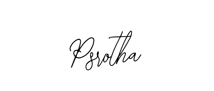 Make a beautiful signature design for name Psrotha. Use this online signature maker to create a handwritten signature for free. Psrotha signature style 12 images and pictures png