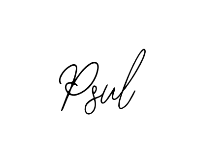 Make a short Psul signature style. Manage your documents anywhere anytime using Bearetta-2O07w. Create and add eSignatures, submit forms, share and send files easily. Psul signature style 12 images and pictures png