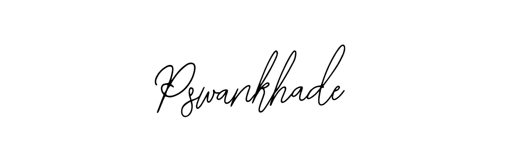 Create a beautiful signature design for name Pswankhade. With this signature (Bearetta-2O07w) fonts, you can make a handwritten signature for free. Pswankhade signature style 12 images and pictures png