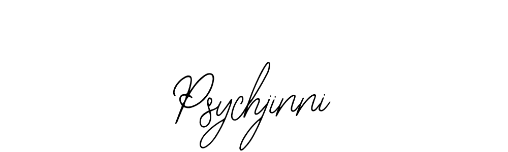 Design your own signature with our free online signature maker. With this signature software, you can create a handwritten (Bearetta-2O07w) signature for name Psychjinni. Psychjinni signature style 12 images and pictures png