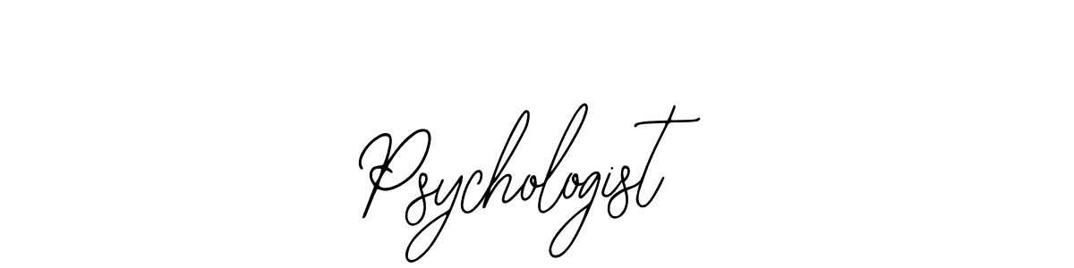 It looks lik you need a new signature style for name Psychologist. Design unique handwritten (Bearetta-2O07w) signature with our free signature maker in just a few clicks. Psychologist signature style 12 images and pictures png