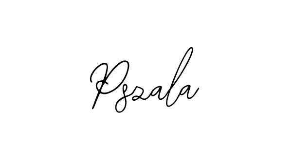 Create a beautiful signature design for name Pszala. With this signature (Bearetta-2O07w) fonts, you can make a handwritten signature for free. Pszala signature style 12 images and pictures png