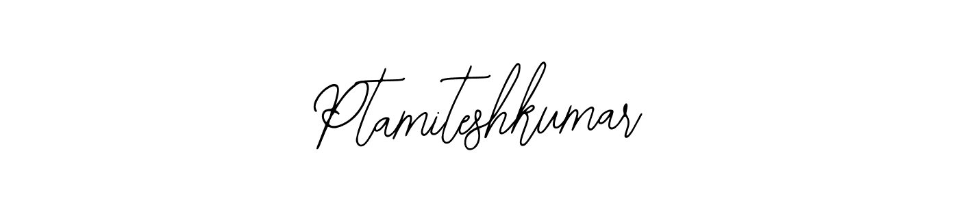 Similarly Bearetta-2O07w is the best handwritten signature design. Signature creator online .You can use it as an online autograph creator for name Ptamiteshkumar. Ptamiteshkumar signature style 12 images and pictures png