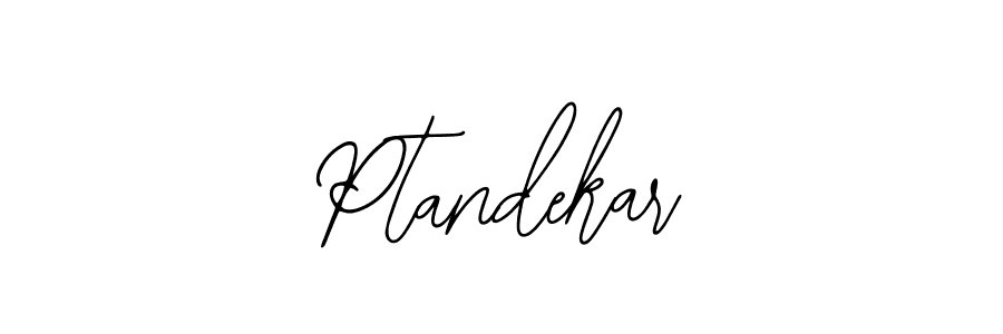 How to Draw Ptandekar signature style? Bearetta-2O07w is a latest design signature styles for name Ptandekar. Ptandekar signature style 12 images and pictures png