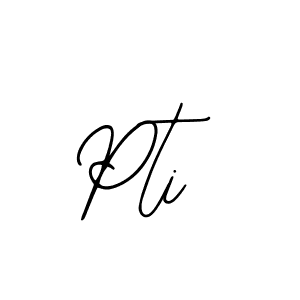 Pti stylish signature style. Best Handwritten Sign (Bearetta-2O07w) for my name. Handwritten Signature Collection Ideas for my name Pti. Pti signature style 12 images and pictures png