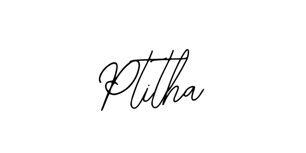 How to Draw Ptitha signature style? Bearetta-2O07w is a latest design signature styles for name Ptitha. Ptitha signature style 12 images and pictures png
