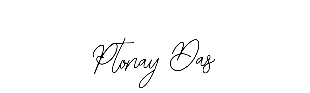 Create a beautiful signature design for name Ptonay Das. With this signature (Bearetta-2O07w) fonts, you can make a handwritten signature for free. Ptonay Das signature style 12 images and pictures png