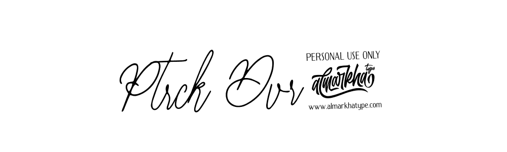 How to make Ptrck Dvr! name signature. Use Bearetta-2O07w style for creating short signs online. This is the latest handwritten sign. Ptrck Dvr! signature style 12 images and pictures png