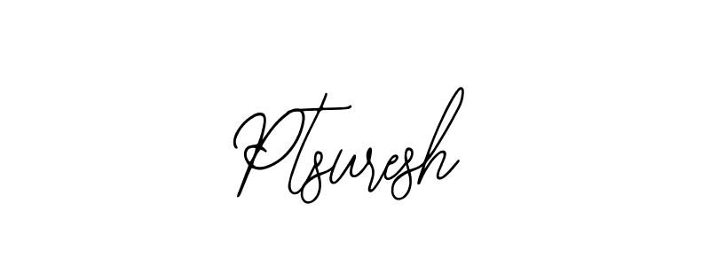 Make a beautiful signature design for name Ptsuresh. With this signature (Bearetta-2O07w) style, you can create a handwritten signature for free. Ptsuresh signature style 12 images and pictures png