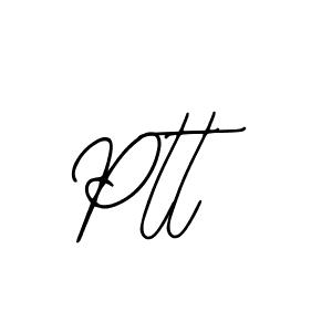 How to make Ptt signature? Bearetta-2O07w is a professional autograph style. Create handwritten signature for Ptt name. Ptt signature style 12 images and pictures png