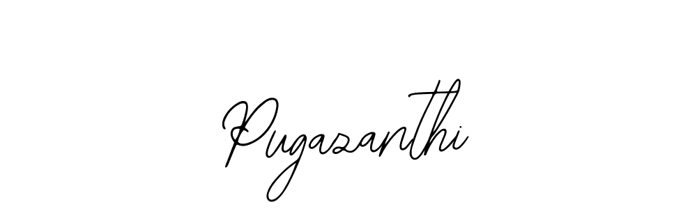 The best way (Bearetta-2O07w) to make a short signature is to pick only two or three words in your name. The name Pugazanthi include a total of six letters. For converting this name. Pugazanthi signature style 12 images and pictures png