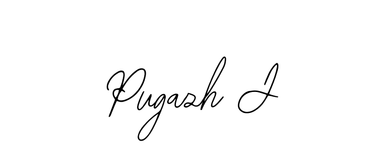 Also we have Pugazh J name is the best signature style. Create professional handwritten signature collection using Bearetta-2O07w autograph style. Pugazh J signature style 12 images and pictures png