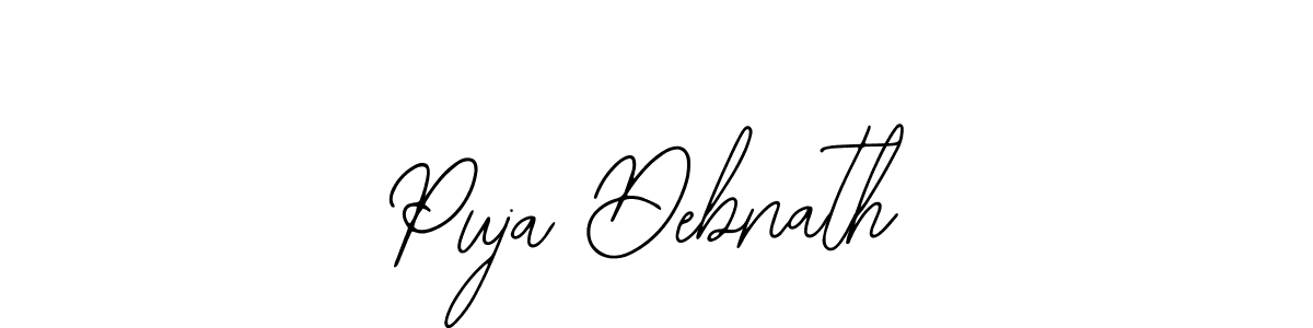 Similarly Bearetta-2O07w is the best handwritten signature design. Signature creator online .You can use it as an online autograph creator for name Puja Debnath. Puja Debnath signature style 12 images and pictures png