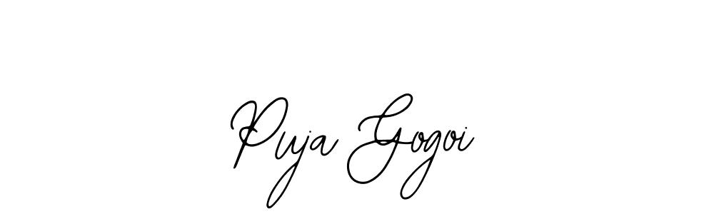 Once you've used our free online signature maker to create your best signature Bearetta-2O07w style, it's time to enjoy all of the benefits that Puja Gogoi name signing documents. Puja Gogoi signature style 12 images and pictures png