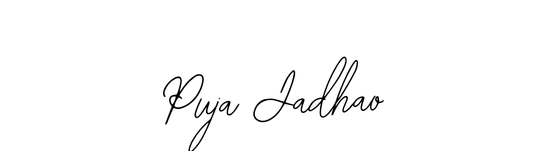 Bearetta-2O07w is a professional signature style that is perfect for those who want to add a touch of class to their signature. It is also a great choice for those who want to make their signature more unique. Get Puja Jadhao name to fancy signature for free. Puja Jadhao signature style 12 images and pictures png