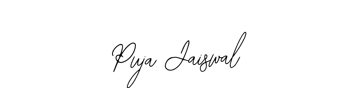 Similarly Bearetta-2O07w is the best handwritten signature design. Signature creator online .You can use it as an online autograph creator for name Puja Jaiswal. Puja Jaiswal signature style 12 images and pictures png