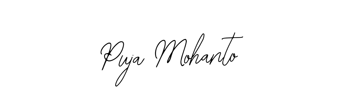 It looks lik you need a new signature style for name Puja Mohanto. Design unique handwritten (Bearetta-2O07w) signature with our free signature maker in just a few clicks. Puja Mohanto signature style 12 images and pictures png