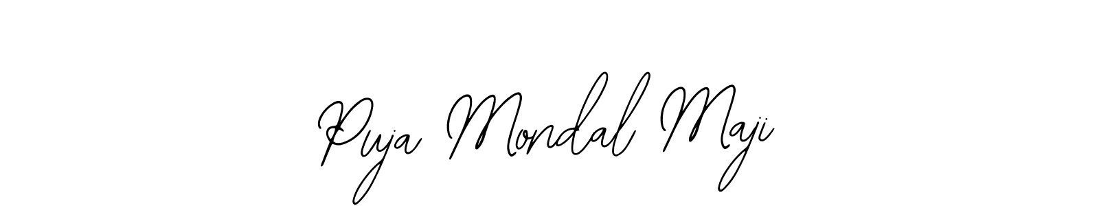 How to Draw Puja Mondal Maji signature style? Bearetta-2O07w is a latest design signature styles for name Puja Mondal Maji. Puja Mondal Maji signature style 12 images and pictures png