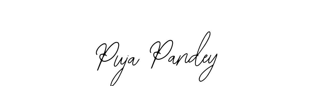 How to make Puja Pandey signature? Bearetta-2O07w is a professional autograph style. Create handwritten signature for Puja Pandey name. Puja Pandey signature style 12 images and pictures png
