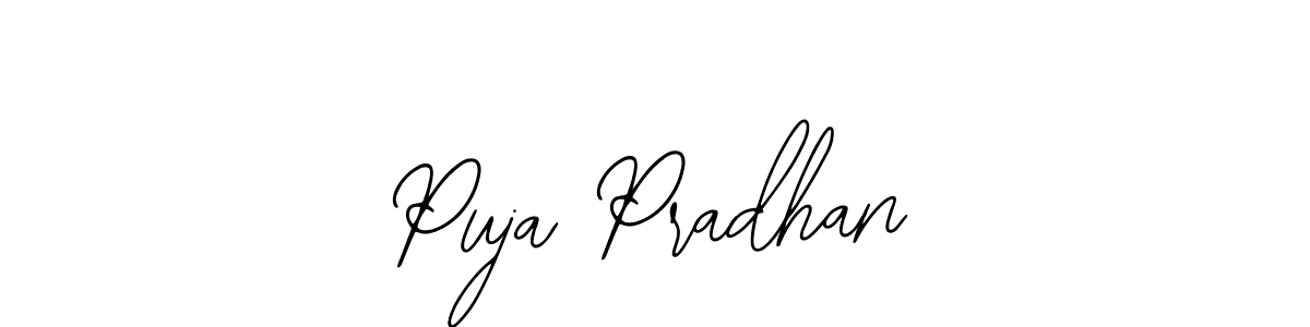 if you are searching for the best signature style for your name Puja Pradhan. so please give up your signature search. here we have designed multiple signature styles  using Bearetta-2O07w. Puja Pradhan signature style 12 images and pictures png