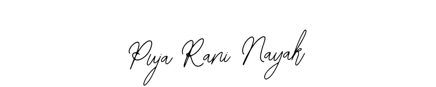 Design your own signature with our free online signature maker. With this signature software, you can create a handwritten (Bearetta-2O07w) signature for name Puja Rani Nayak. Puja Rani Nayak signature style 12 images and pictures png