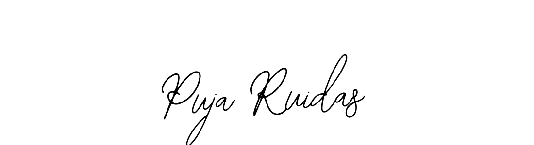 Also You can easily find your signature by using the search form. We will create Puja Ruidas name handwritten signature images for you free of cost using Bearetta-2O07w sign style. Puja Ruidas signature style 12 images and pictures png