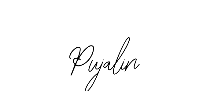 How to make Pujalin signature? Bearetta-2O07w is a professional autograph style. Create handwritten signature for Pujalin name. Pujalin signature style 12 images and pictures png