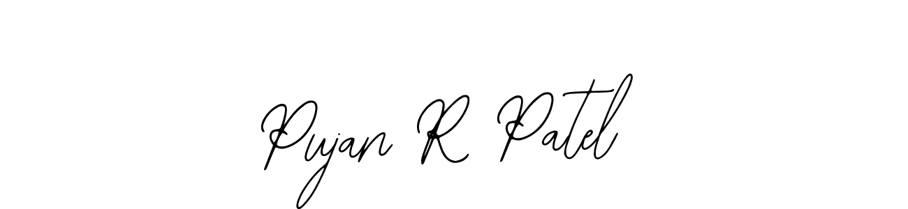 Bearetta-2O07w is a professional signature style that is perfect for those who want to add a touch of class to their signature. It is also a great choice for those who want to make their signature more unique. Get Pujan R Patel name to fancy signature for free. Pujan R Patel signature style 12 images and pictures png