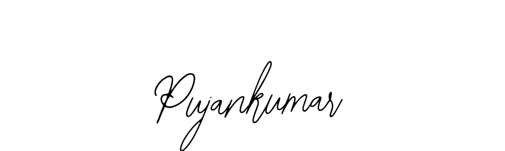 if you are searching for the best signature style for your name Pujankumar. so please give up your signature search. here we have designed multiple signature styles  using Bearetta-2O07w. Pujankumar signature style 12 images and pictures png