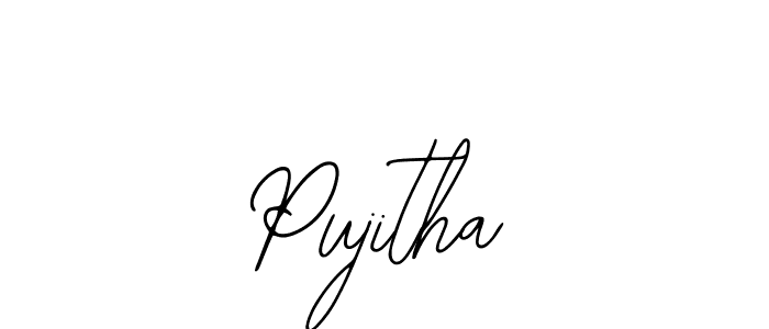 It looks lik you need a new signature style for name Pujitha. Design unique handwritten (Bearetta-2O07w) signature with our free signature maker in just a few clicks. Pujitha signature style 12 images and pictures png