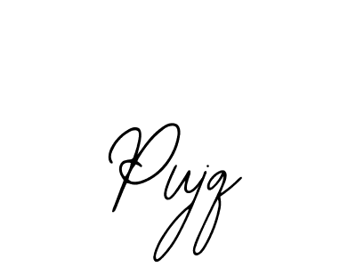 How to Draw Pujq signature style? Bearetta-2O07w is a latest design signature styles for name Pujq. Pujq signature style 12 images and pictures png