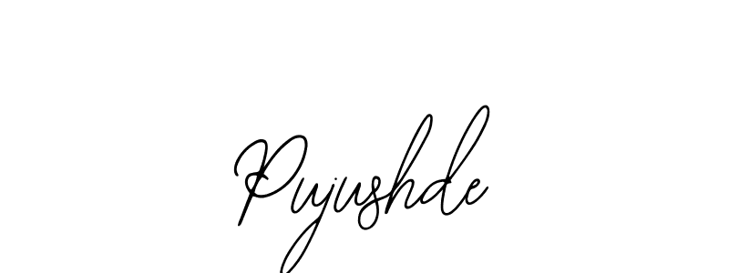 How to make Pujushde signature? Bearetta-2O07w is a professional autograph style. Create handwritten signature for Pujushde name. Pujushde signature style 12 images and pictures png