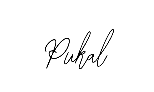 Similarly Bearetta-2O07w is the best handwritten signature design. Signature creator online .You can use it as an online autograph creator for name Pukal. Pukal signature style 12 images and pictures png