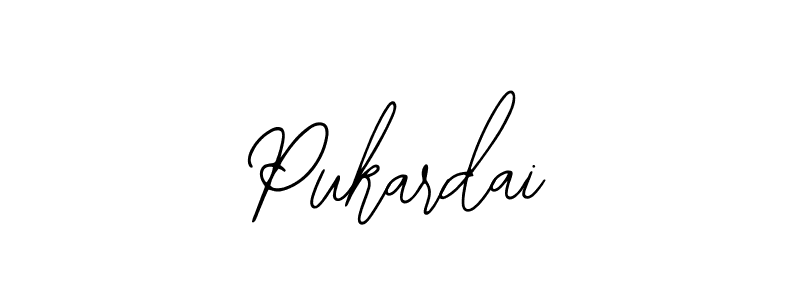 Create a beautiful signature design for name Pukardai. With this signature (Bearetta-2O07w) fonts, you can make a handwritten signature for free. Pukardai signature style 12 images and pictures png