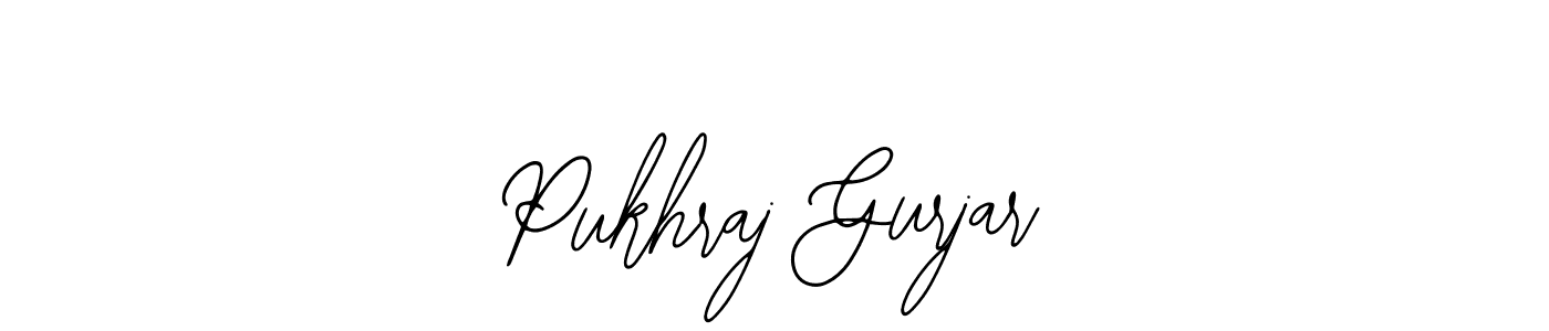 Design your own signature with our free online signature maker. With this signature software, you can create a handwritten (Bearetta-2O07w) signature for name Pukhraj Gurjar. Pukhraj Gurjar signature style 12 images and pictures png