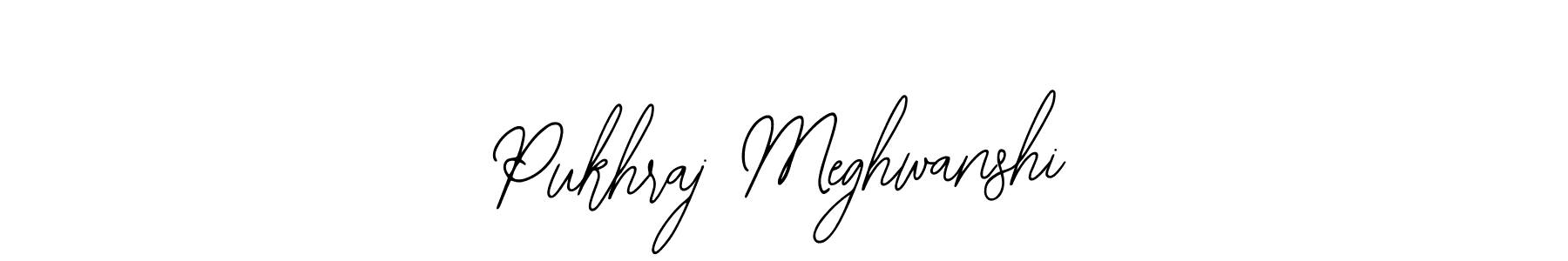 Also You can easily find your signature by using the search form. We will create Pukhraj Meghwanshi name handwritten signature images for you free of cost using Bearetta-2O07w sign style. Pukhraj Meghwanshi signature style 12 images and pictures png