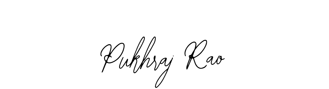 Use a signature maker to create a handwritten signature online. With this signature software, you can design (Bearetta-2O07w) your own signature for name Pukhraj Rao. Pukhraj Rao signature style 12 images and pictures png