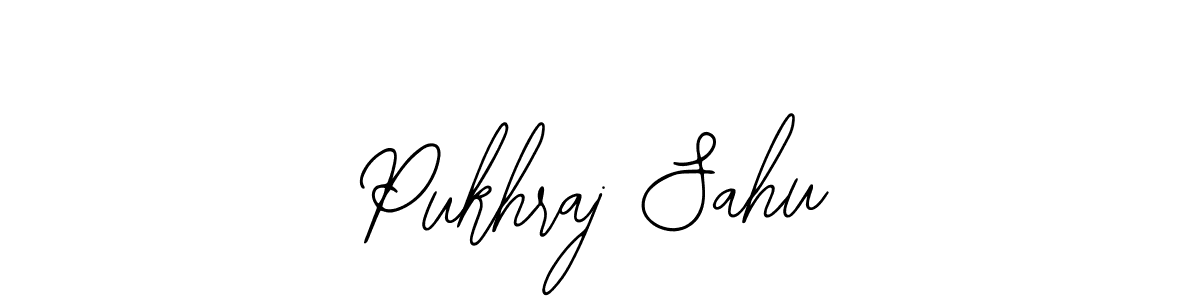 Use a signature maker to create a handwritten signature online. With this signature software, you can design (Bearetta-2O07w) your own signature for name Pukhraj Sahu. Pukhraj Sahu signature style 12 images and pictures png