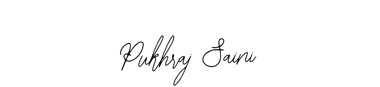 Similarly Bearetta-2O07w is the best handwritten signature design. Signature creator online .You can use it as an online autograph creator for name Pukhraj Saini. Pukhraj Saini signature style 12 images and pictures png