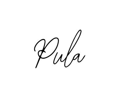 Make a beautiful signature design for name Pula. With this signature (Bearetta-2O07w) style, you can create a handwritten signature for free. Pula signature style 12 images and pictures png