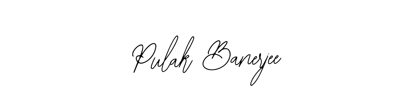 Similarly Bearetta-2O07w is the best handwritten signature design. Signature creator online .You can use it as an online autograph creator for name Pulak Banerjee. Pulak Banerjee signature style 12 images and pictures png