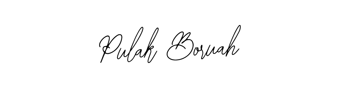 Create a beautiful signature design for name Pulak Boruah. With this signature (Bearetta-2O07w) fonts, you can make a handwritten signature for free. Pulak Boruah signature style 12 images and pictures png