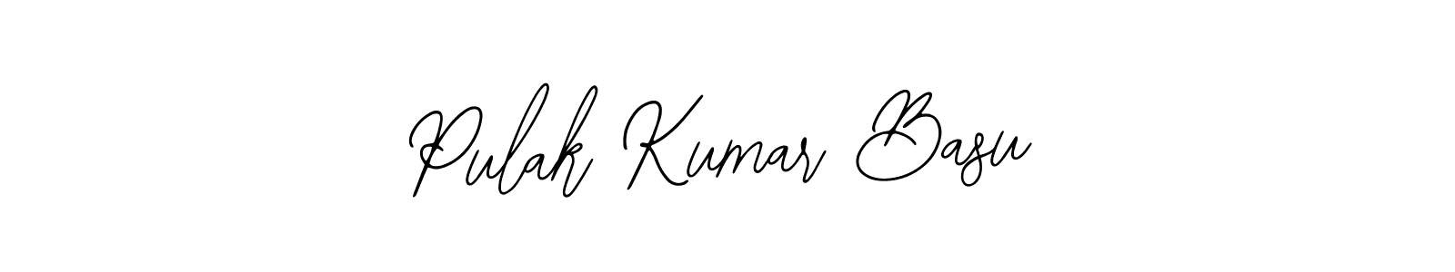 Make a beautiful signature design for name Pulak Kumar Basu. With this signature (Bearetta-2O07w) style, you can create a handwritten signature for free. Pulak Kumar Basu signature style 12 images and pictures png