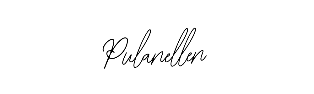 You should practise on your own different ways (Bearetta-2O07w) to write your name (Pulanellen) in signature. don't let someone else do it for you. Pulanellen signature style 12 images and pictures png
