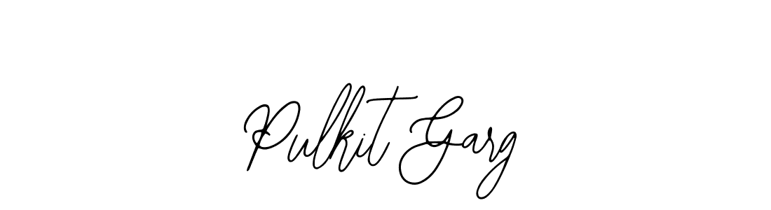 How to make Pulkit Garg name signature. Use Bearetta-2O07w style for creating short signs online. This is the latest handwritten sign. Pulkit Garg signature style 12 images and pictures png