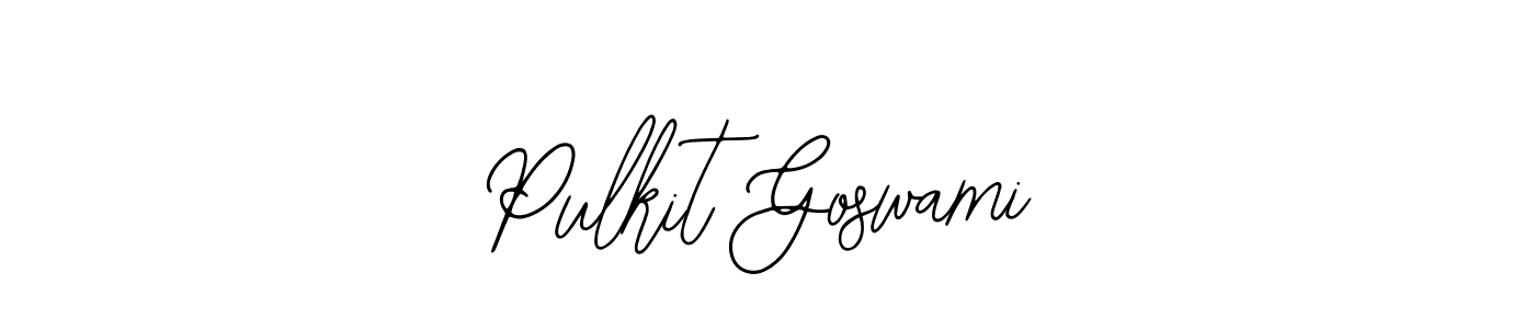 if you are searching for the best signature style for your name Pulkit Goswami. so please give up your signature search. here we have designed multiple signature styles  using Bearetta-2O07w. Pulkit Goswami signature style 12 images and pictures png