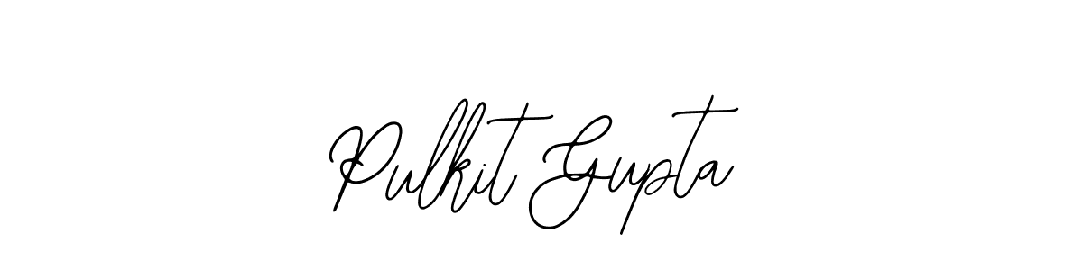 The best way (Bearetta-2O07w) to make a short signature is to pick only two or three words in your name. The name Pulkit Gupta include a total of six letters. For converting this name. Pulkit Gupta signature style 12 images and pictures png