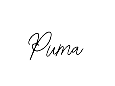 Design your own signature with our free online signature maker. With this signature software, you can create a handwritten (Bearetta-2O07w) signature for name Puma. Puma signature style 12 images and pictures png